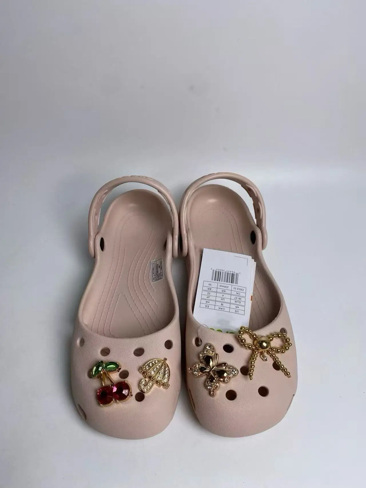 ballet-hole-hole-shoes-women's-summer-decorative-buckle-soft-bottom-versatile-high-end-feeling-slip-on-sandals-leopard-print