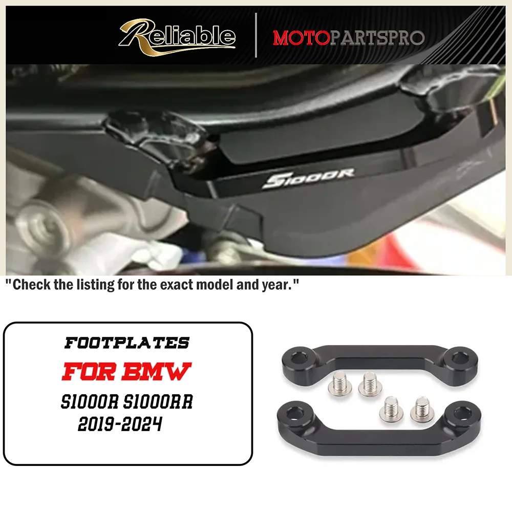 

Modified Rear Footrest Pedal for Motorcycle, Decorative Cover for S1000R S1000RR S1000 RR 2019 - 2024