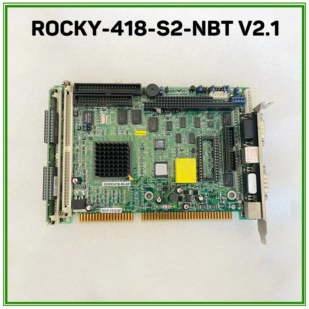 Half-length Industrial Control CPU Board With ROCKY-418-S2-NBT V2.1