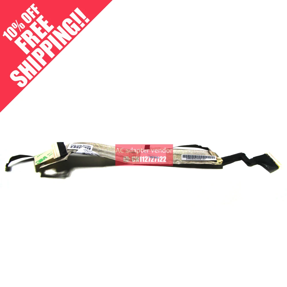 

New Replace FOR HP CQ40 CQ45 CQ40 CQ41 laptop screen line cable wire laptop screen 486735-001 DC02000IS00
