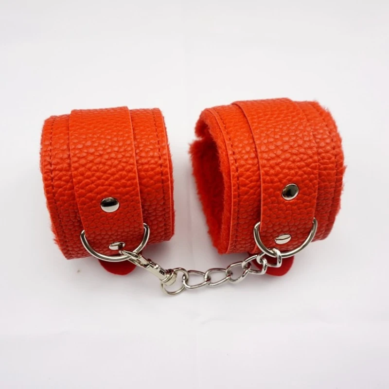 SM Handcuffs Sex Ankle Cuff BDSM Bondage Restraints Soft Plush Handcuff Adult Game 18+ Erotic Couple Sextoy Sex Supplies Shop view 2