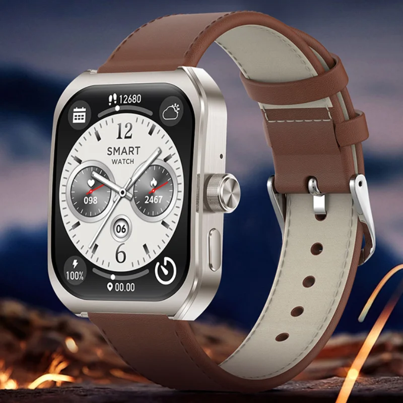 

2025 Новые умные часы G20, 2,1-дюймовый 3D-изогнутый экран, мониторинг здоровья, водонепроницаемость IP67, Bluetooth-вызовы, полная совместимость IOS