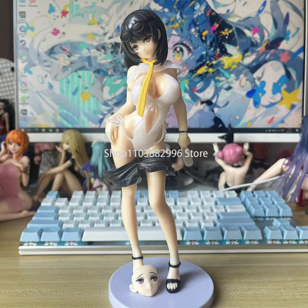 25CM SkyTube Anime Cast Off Figures Toshiue Kanojo 1/6 Action Figurine Adult Anime Girl Statue Model Toy