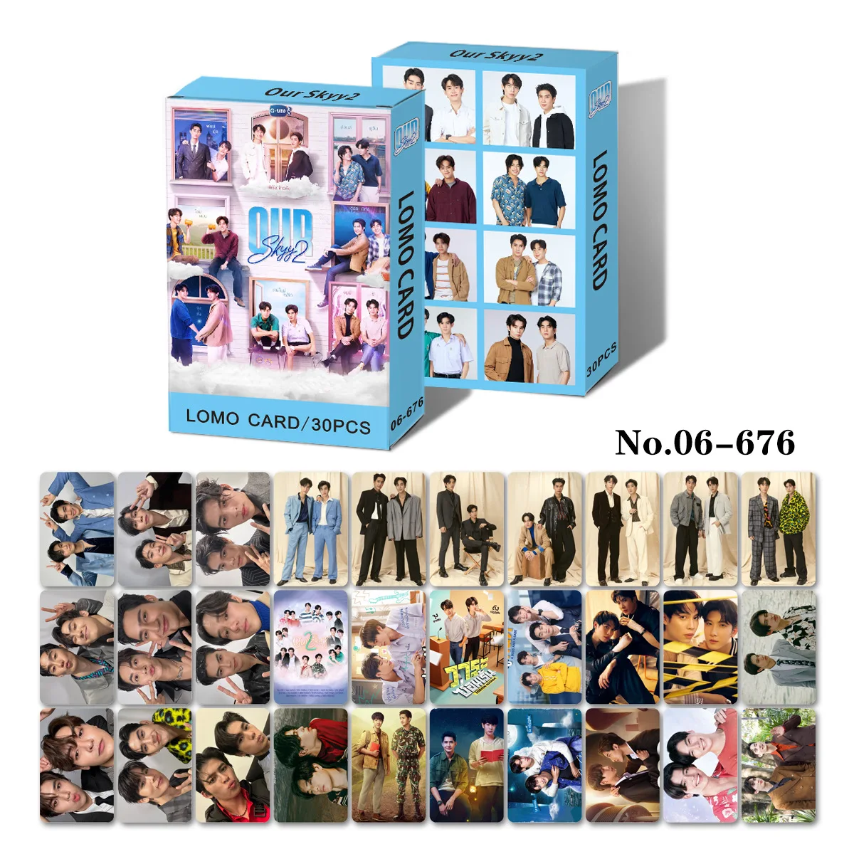 

New OUR SKY2 Gemini Fourth Surrounding 30 Single sided LOMO Collection Cards