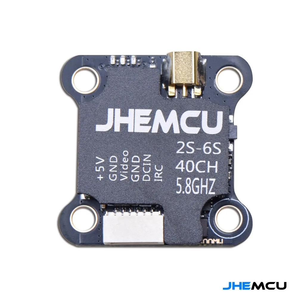 JHEMCU VTX20-600 5.8G 40CH FPV-zender PitMode 25mW 100mW 200mW 400mW 600mW 7-26V Verstelbare VTX voor RC FPV Racing Drone