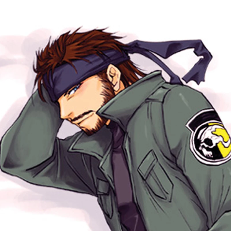 

Dakimakura Anime Kazuhira Miller 2 Side Printed Hugging Pillowcase Cushion Bedding Decor Pillow Cover