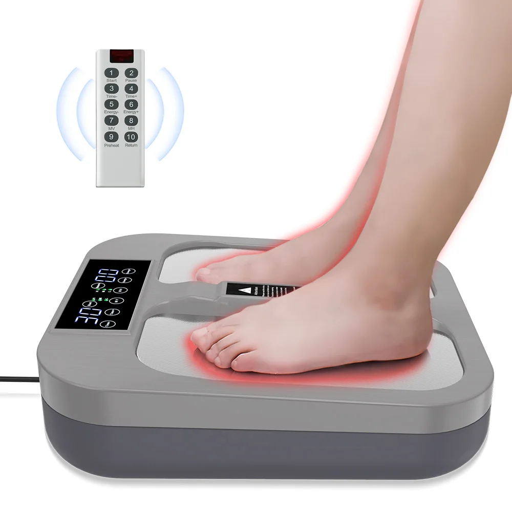 Suyzeko Physiotherapy Terahertz Foot Massager PEMF Tera Hertz Frequency Therapy Device Heating Therapy Cell Energy Health Care