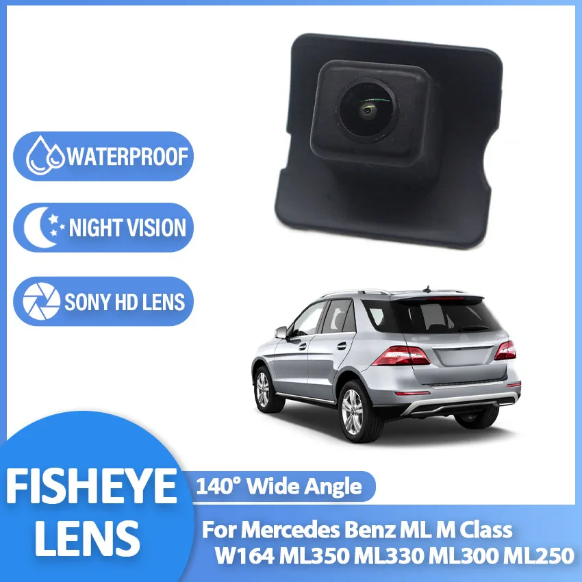 

HD 1080x720P CCD 140 Degree Vehicle Rear View Camera For Mercedes Benz ML M Class W164 ML350 ML330 ML300 ML250 Night vision