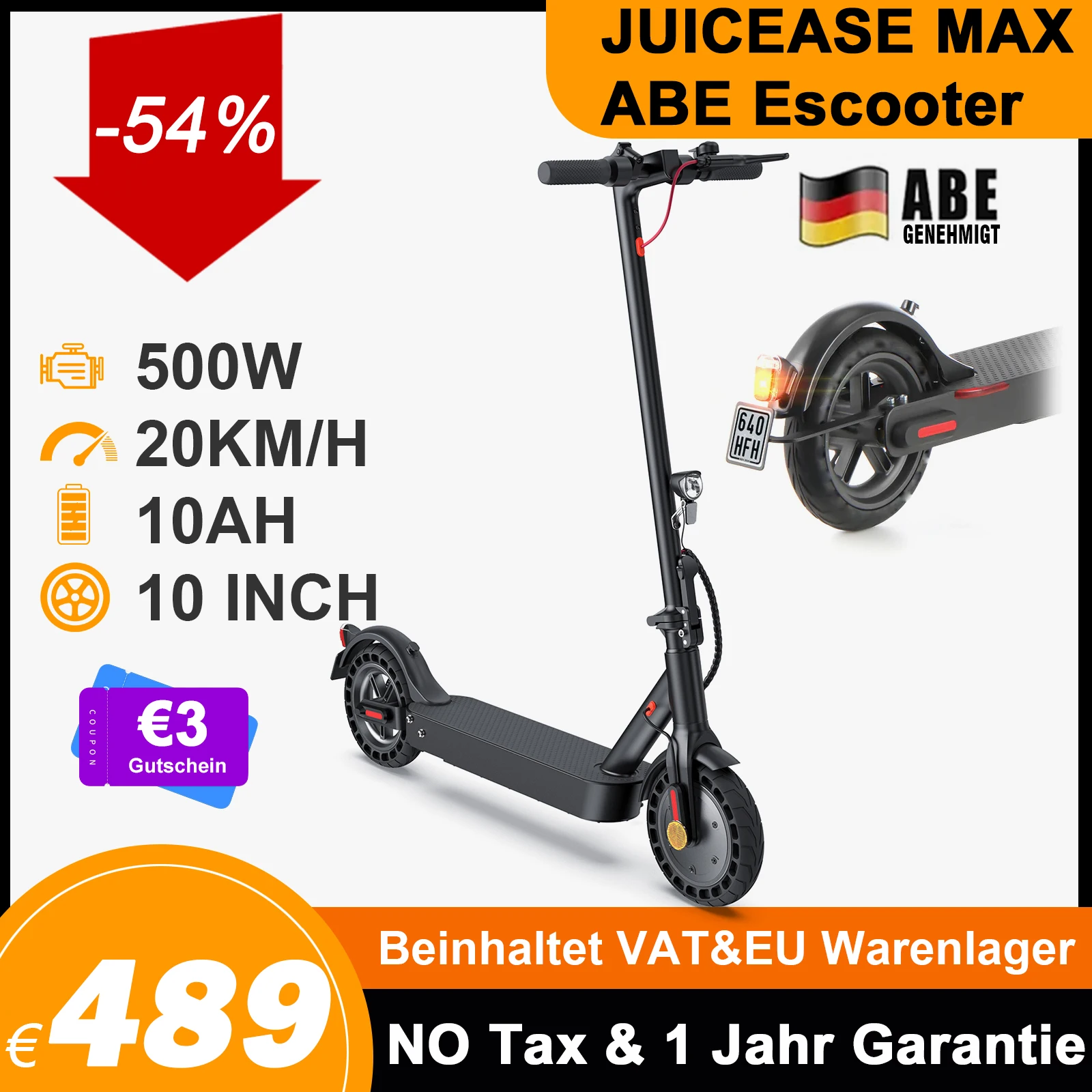 JUICEASE MAX ABE 10