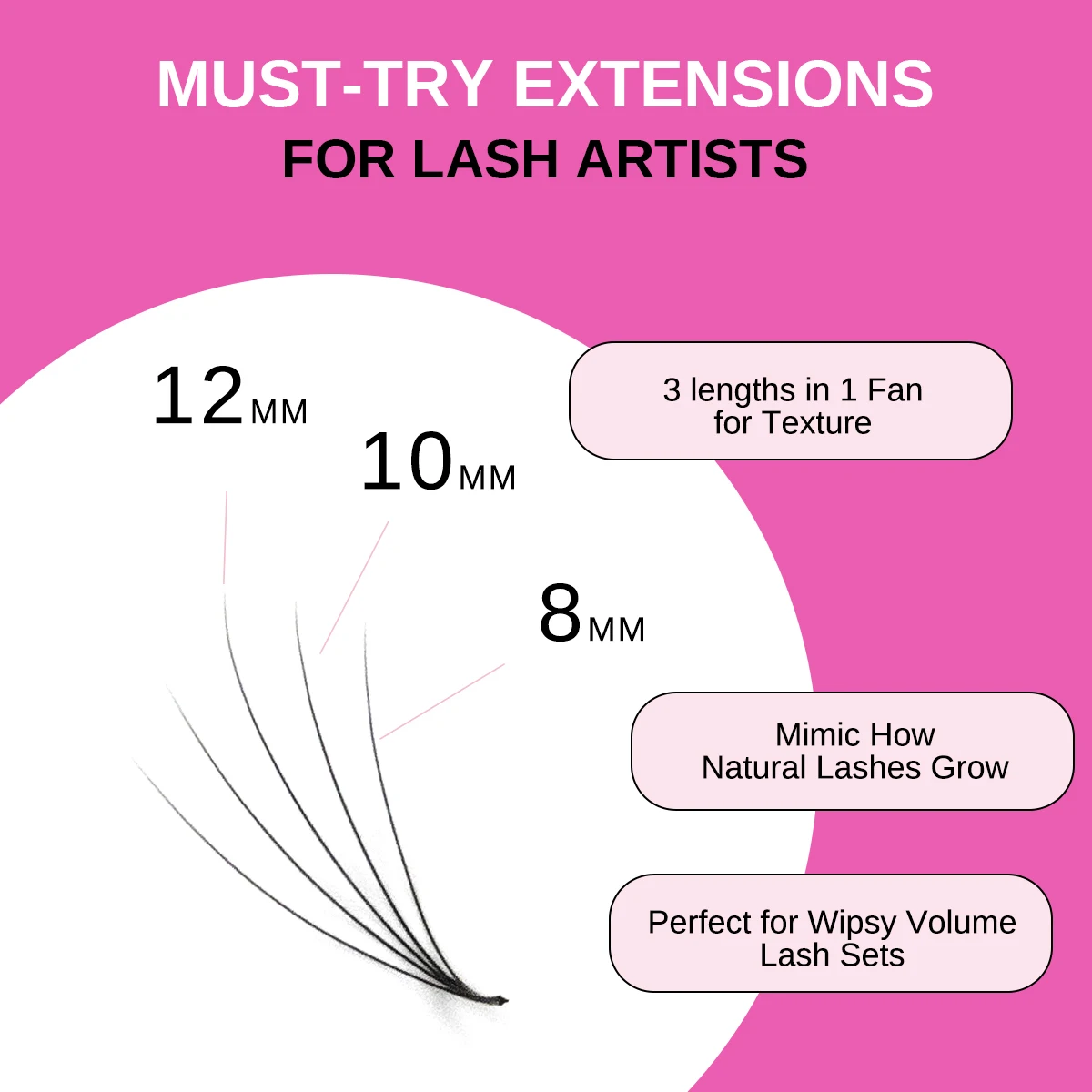 ARTSTAR 500 Fans Camellia Lashes Premade Fans 5D 7D 10D Wispy Volume Eyelash Extension Matt Black Natural Spikes Eyelashes
