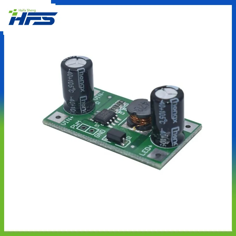 Corrente constante LED Strip Light, Módulo Driver, DC-DC 7-30V a 1.2-28V, 700mA, PWM Dimming DC para DC Step-Down, 1W, 3W