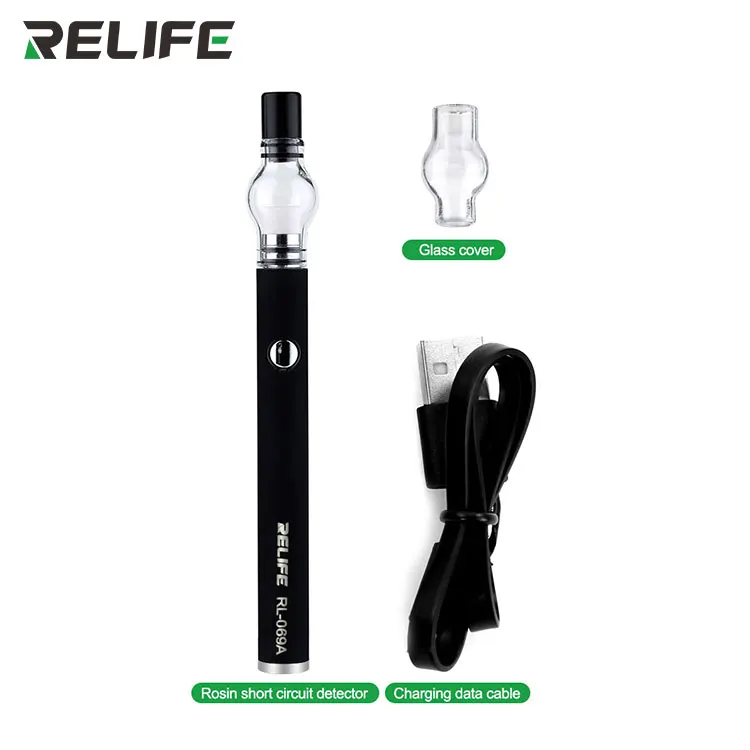 Канифольный распылитель RELIFE RL-069A, устройство для обнаружения короткого замыкания, распылитель канифоли, интенсивный дым, быстрое распыление для ремонта печатных плат