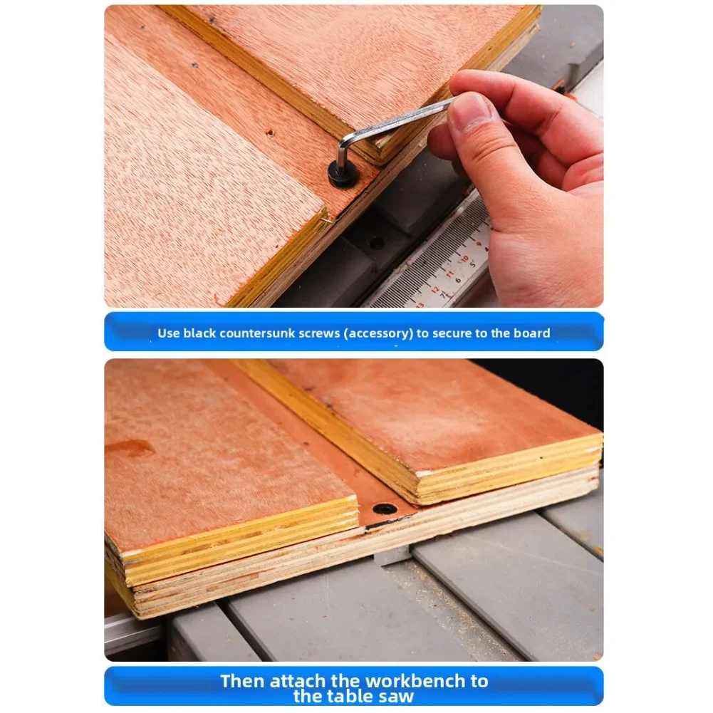 

Aluminum Alloy Guide Miter Bar Slider Easy Installation Adjustable With Screws Reduces Lateral Play Moisture Resistant