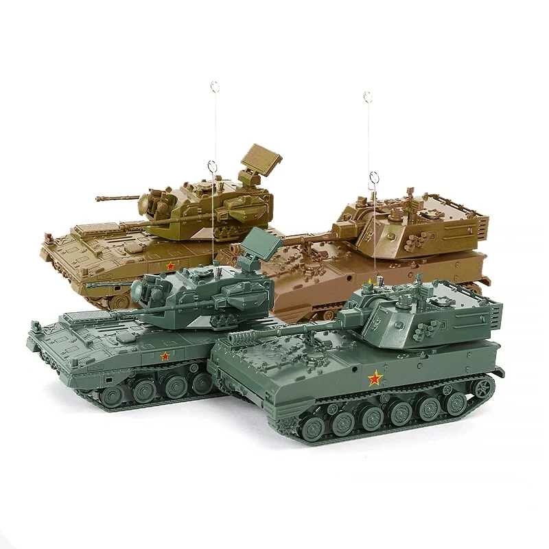 4D 1/72 PLZ-07 Self-Propelled Howitzer PGZ-09 35mm Self-Propelled Artillery Assembly Plastic Model Toy