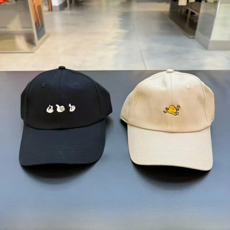 ユニセックスカジュアル通気性野球帽日焼け防止帽子ダックビルキャップアウトドアスポーツキャップラウンドトップ弾性バンドキャップ