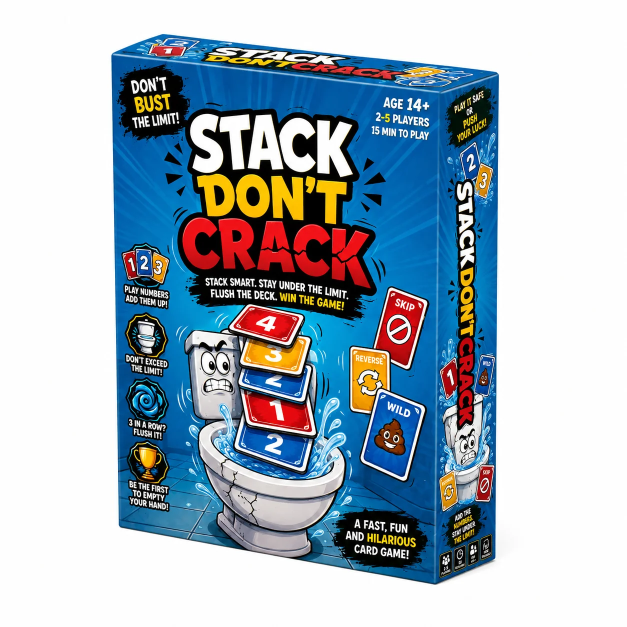 STACK DONT CRACK Gioco di cart - Party Games Using Cards recensione e prezzo