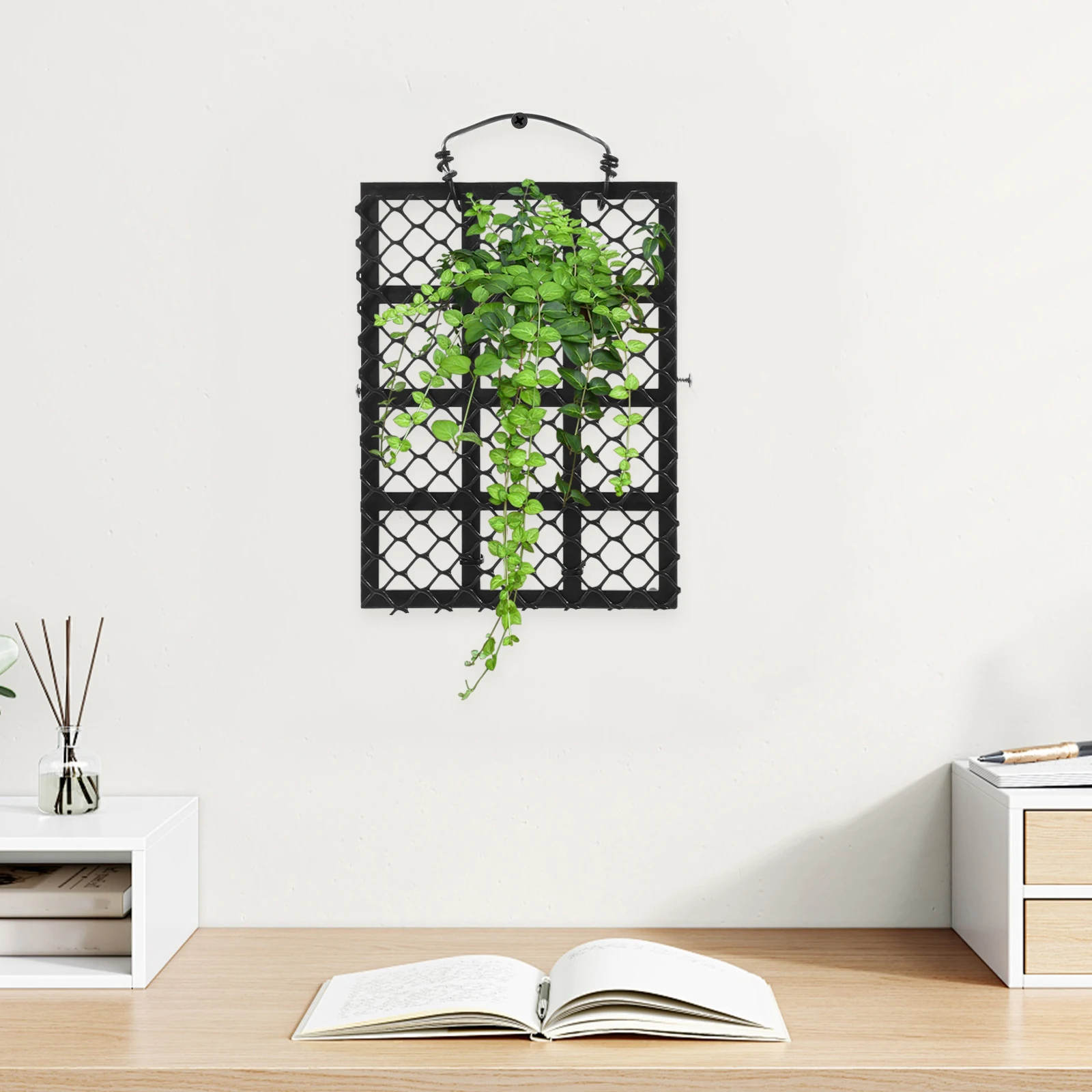 

Staghorn Fern Planting Board Wall Mounted Planters for Decor Balcony Room Pots Farmhouse Hanging Planter Rustic