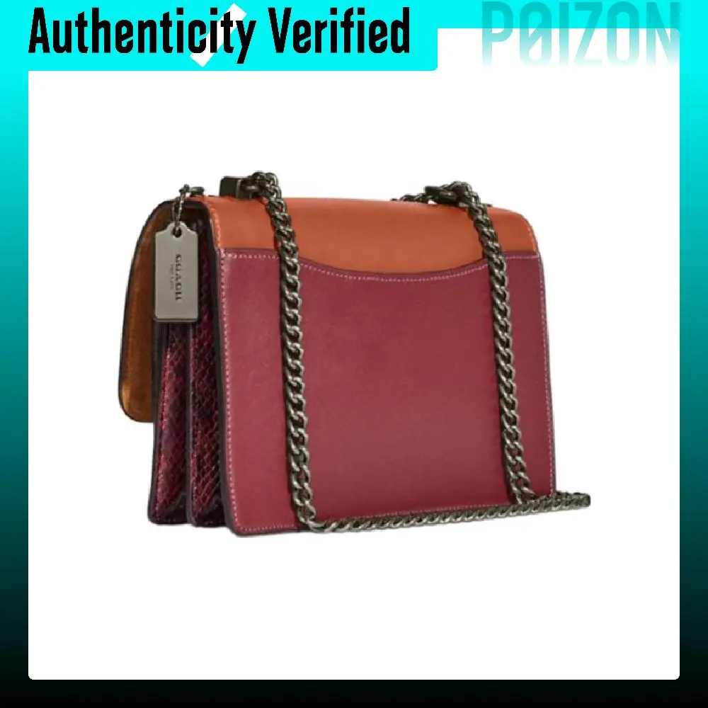 COACH Klare Cow Leather Crossbody Bags Women's Sunset & Brown CB899-QBUOJ