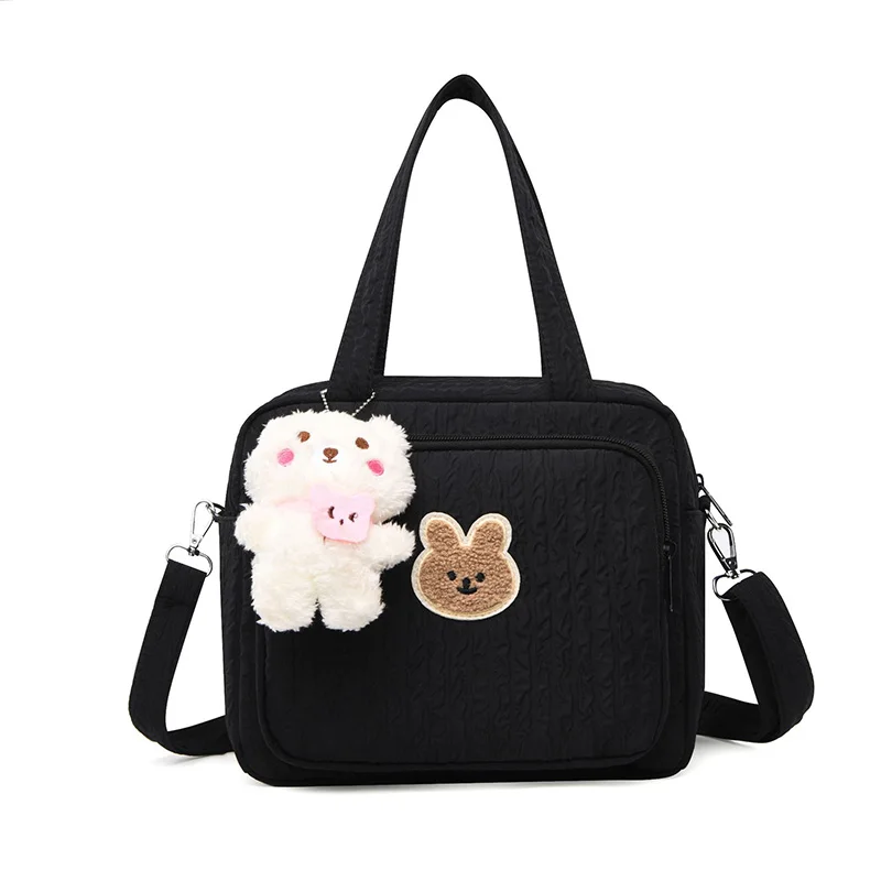 Multi-Functional Mommy Bags Cute Bunny Maternity Bag Lightweight Outing Travel Portable Handbag Baby Stroller Diaper Bag 2024