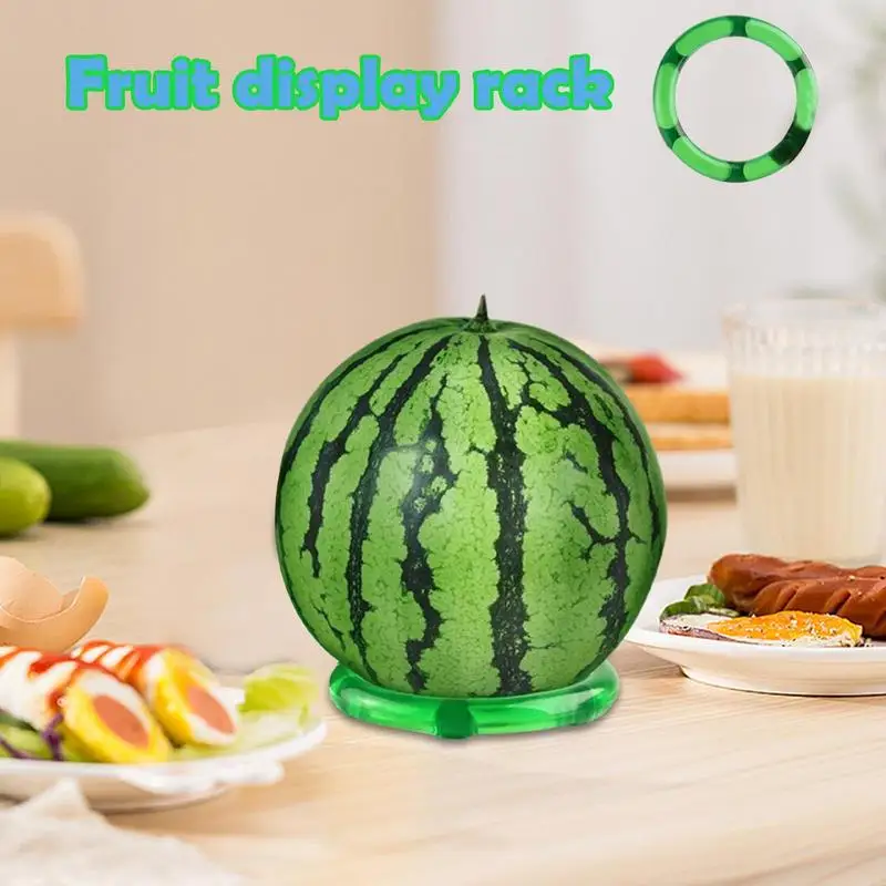 

Fixing Circles Holders For Supermarket 10pcs Sturdy And Reusable Fruit Holder Stable Display In 2 Sizes Watermelon Display For