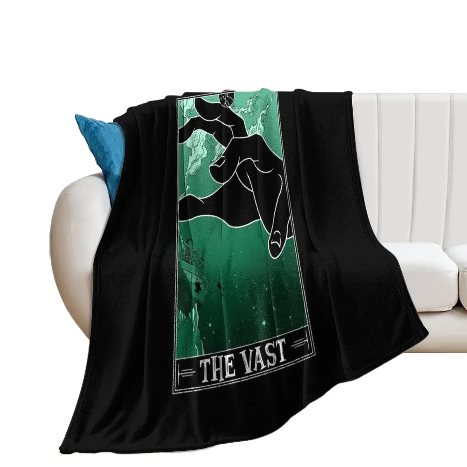 

The Vast Tarotesque - (Dark) Throw Blanket Giant Sofa Multi-Purpose Flannel Blankets