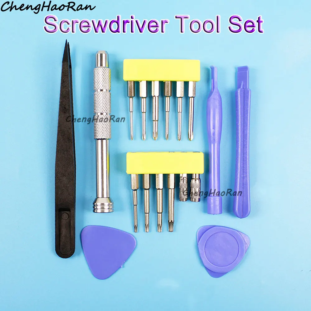 

1 Set Screwdriver Tool Kit For For PS4 PS3 Switch NES SNES 3DS WII GBC PSP Gamepad Triwing Console Repair Screwdriver Tool Kit