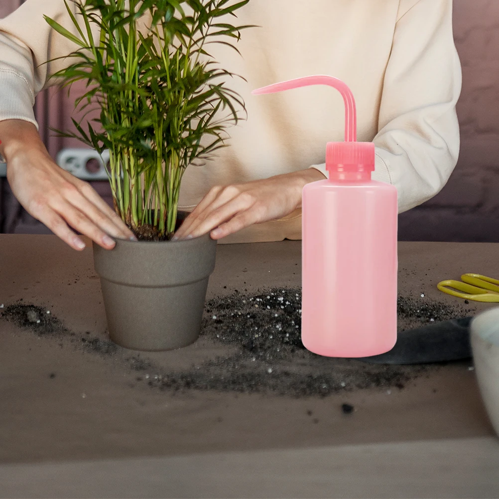 

10 Pcs 250ml Thickened Angled Neck Watering Squeeze Bottles Portable Leak Proof Clear Plastic Long Spout Design Easy Storage