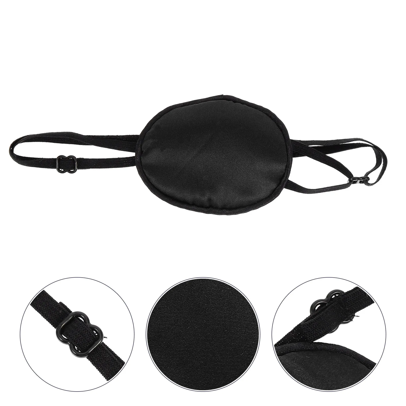 

Silk Eye Patch Children Single Eyepatch Breathable Comfortable for Amblyopia Strabismus Correction Training Cosplay Party Mask
