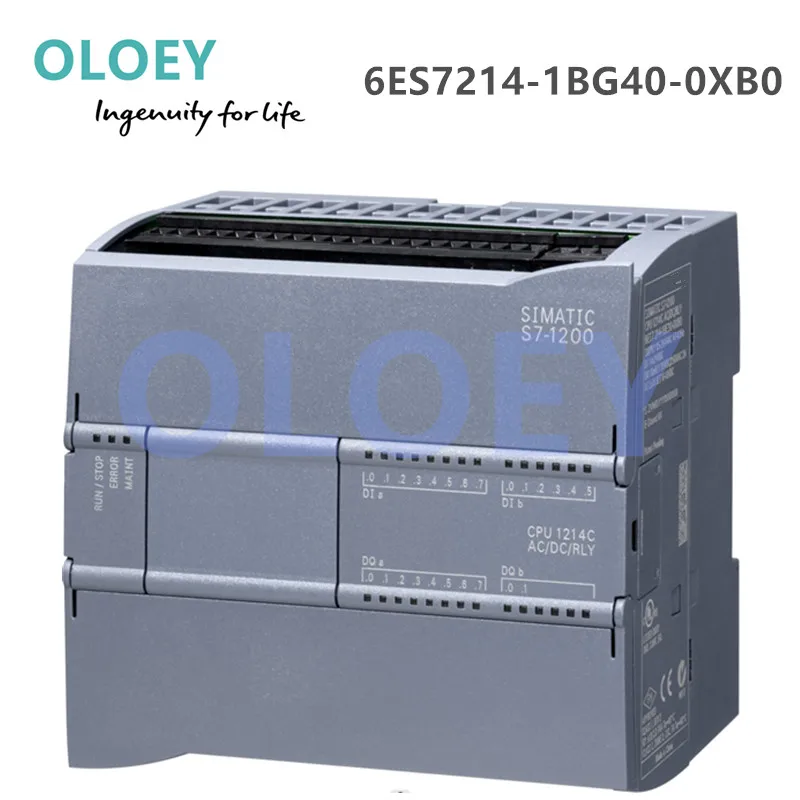 

S7-1200 CPU 1214C PLC 6ES7214-1BG40-0XB0 6ES7214-1AG40-0XB0 6ES7214-1HG40-0XB0