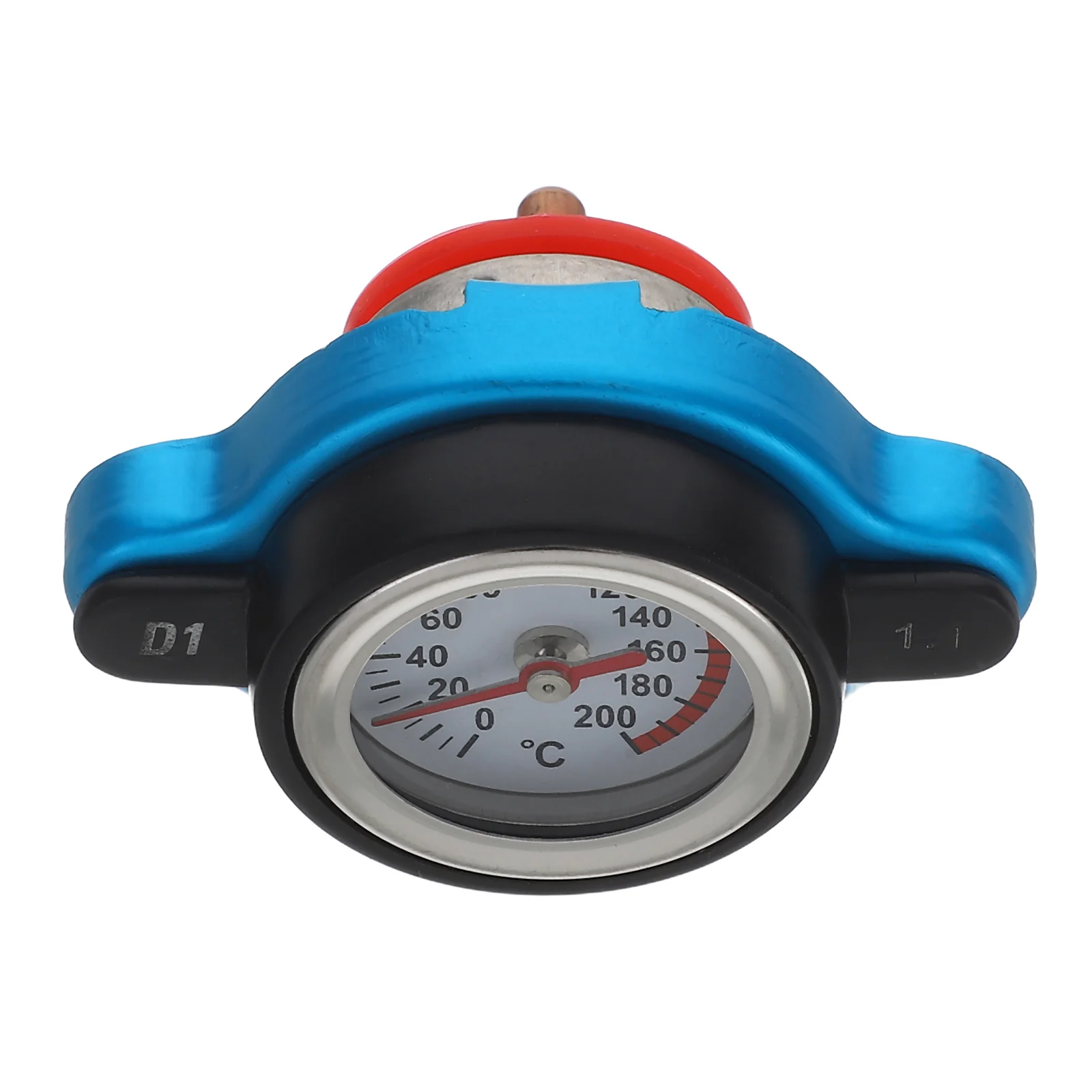 

Radiator Pressure Tank Cover Water Pump Accessories Racing Cap Temp Gauge Thermostatic Meter Car Coolant Engine Parts Long Life