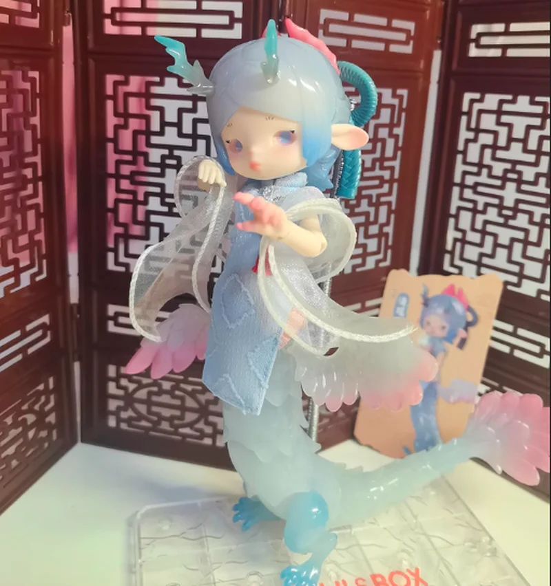 กล่อง Penny Dream Of Encountering Dragons Series Obtisu11 1/12bjd อะนิเมะ Fantastic Cretures รุ่นเด็กวันเกิดของเล่น