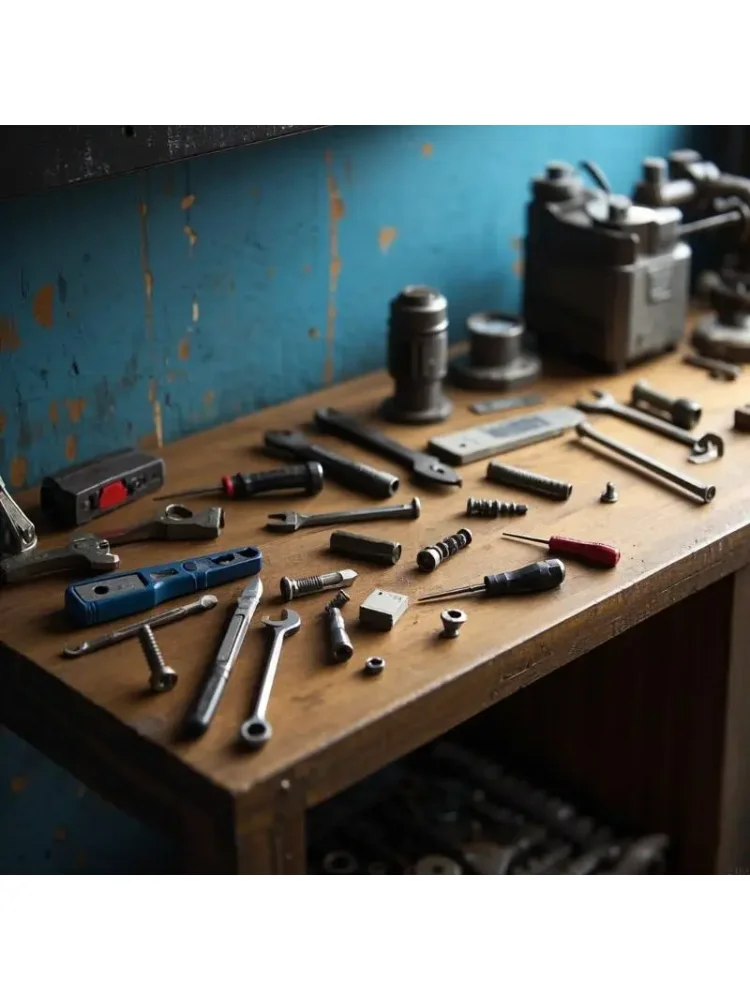 Portable Tool Storage Box With Multiple Compartments And Removable Dividers For Screws Bolts Efficient Organization