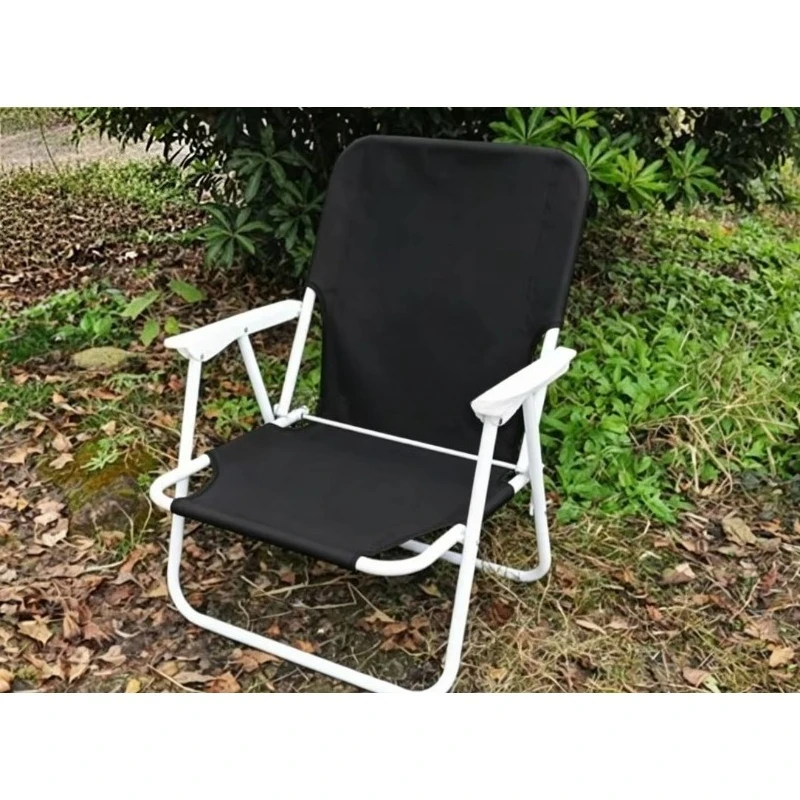 Cheap custom commercial furniture courtyard modular portable villa outdoor comfortable metal fabric park sun chair