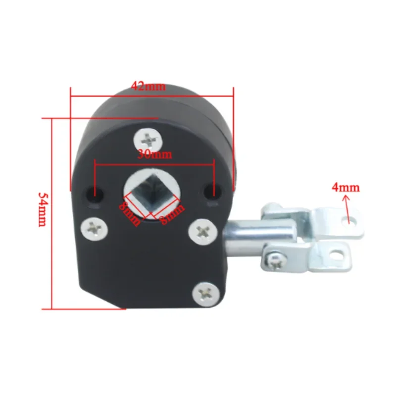 1pcs Awning Crank Gearbox Drive Worm Gear for Retractable Awning Drive Crank Gear Worm Gearbox Folding Arm Accessories