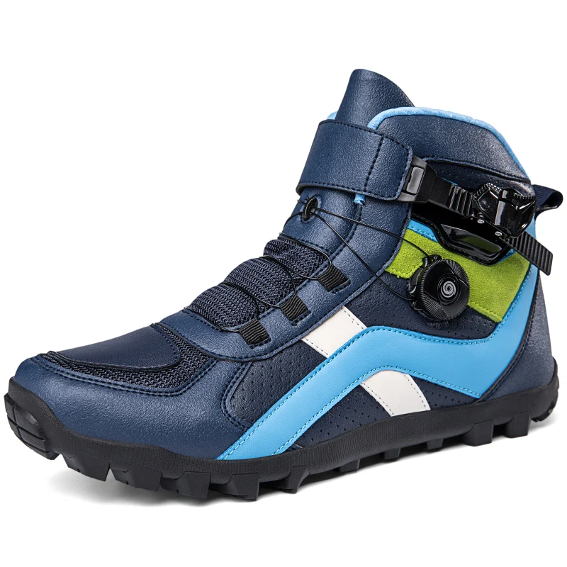 

Motorcycle protective boots four seasons new men's casual outdoor training cycling shoes racing boots cross-country riding boots