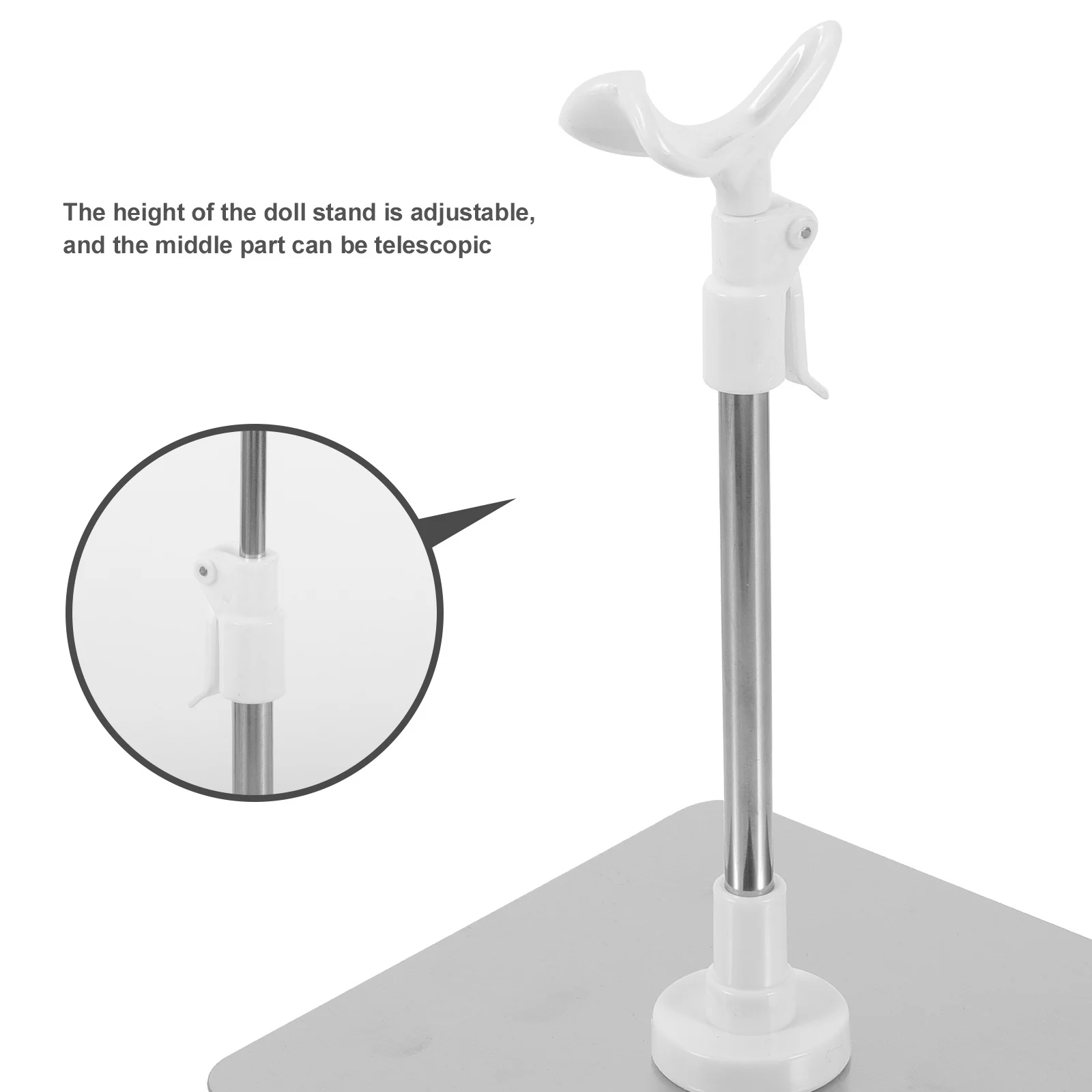 

Adjustable Height Display Stand for Figures Telescopic Support Rack for Room Organization Shop Decoration and