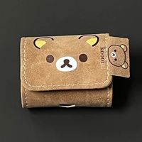 Kawaii Rilakkuma Cartoon Cute Suitable AirPods 1 2 Generation Earphone Cover Apple Wireless Bluetooth Pro 3 4 Th Girl Gift Toys