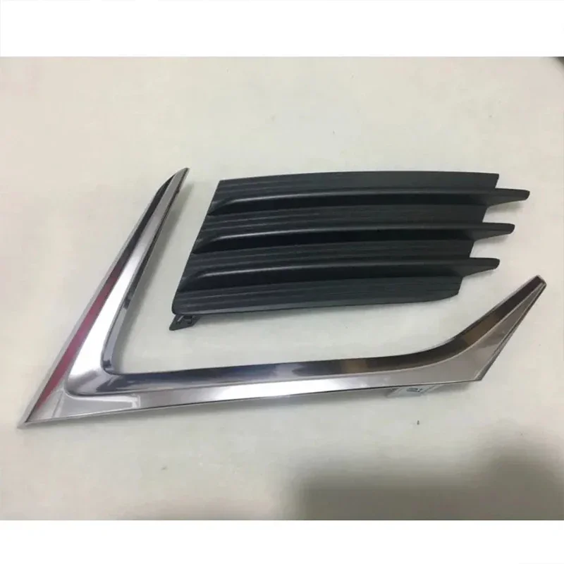 Car Rear Bumper Foglamp Frame Cover Fog Light Strip Trim For Lexus NX NX200t NX300 NX300H 2017 2018 2019 2020 view 2