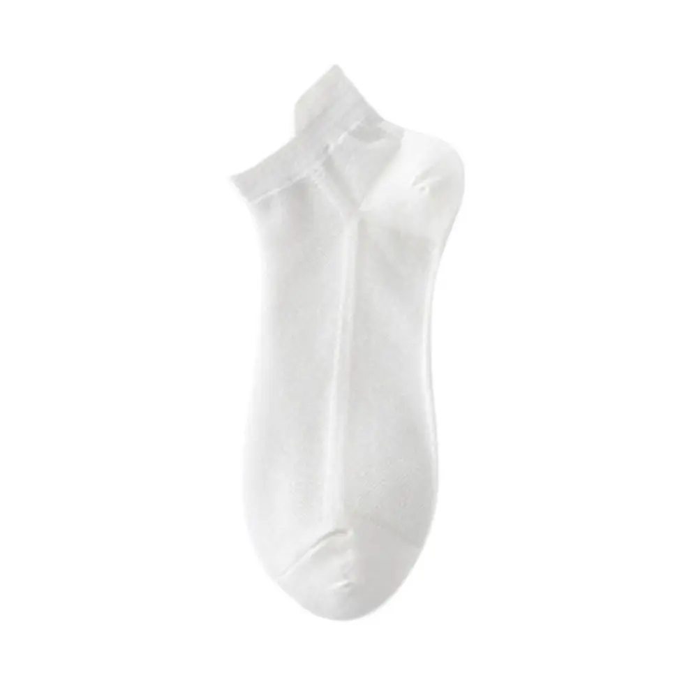 

Workout Outdoor Casual Invisible Non-Slip Men Cotton Socks Breathable Mesh Hosiery Sweat-absorbent Socks Short Tube Sport Socks