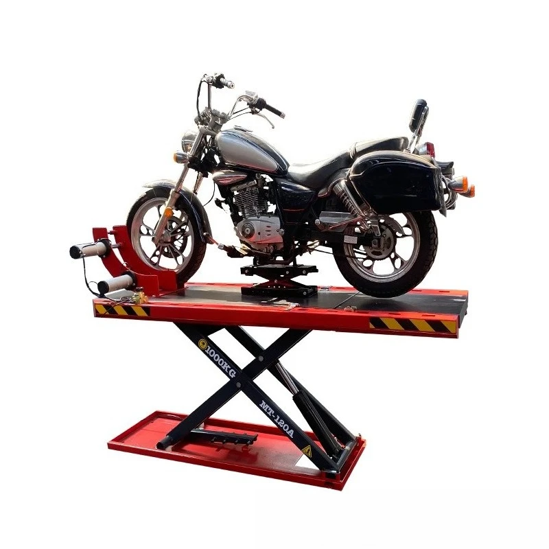 

Motorcycle lift lifting platform hydraulic lift motorcycle bracket lifting frame jack repair tool