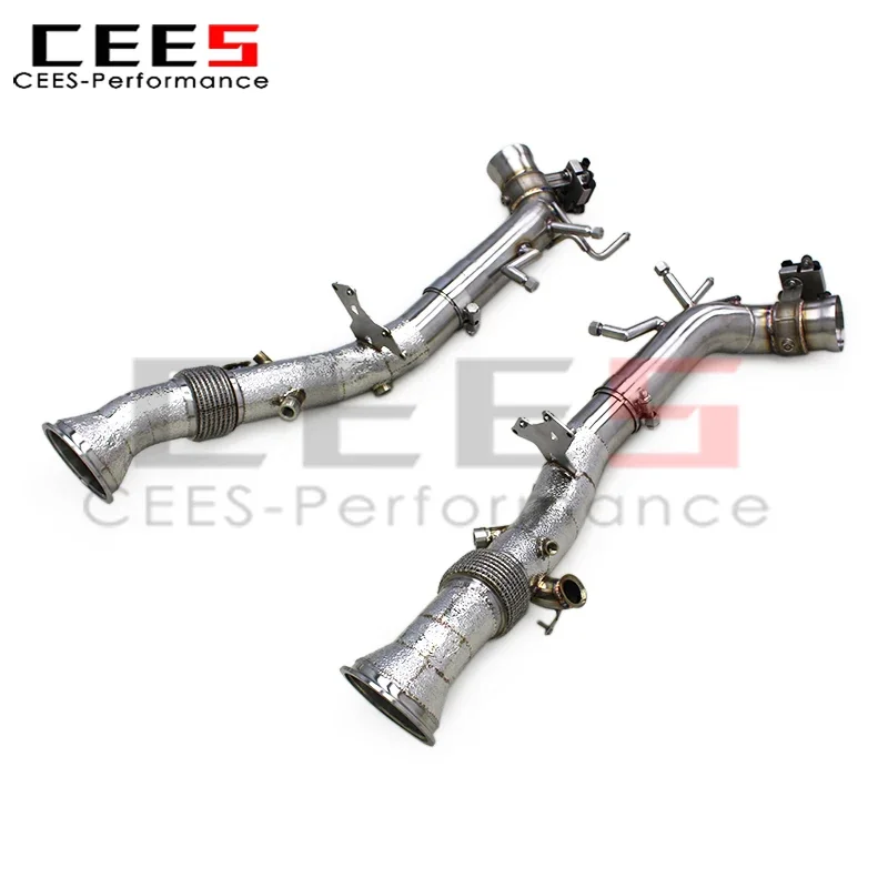 

cees for Ferrari 296 GTB V6 3.0T 2021-2024 Downpipe Catback Exhaust System Racing Stainless Steel Pipe Valvetronic Valve Exhaust