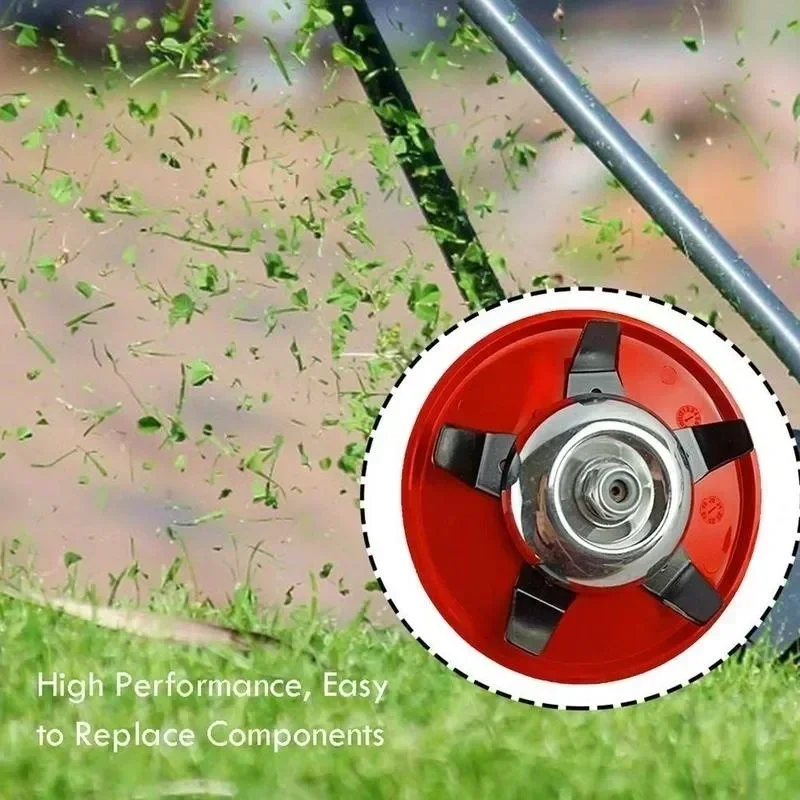 Head Dry Brush Trimmer Tool Land Blades Machine Lawn Field Cutter Mower Trimmer Paddy Garden Universal Metal Blade Grass