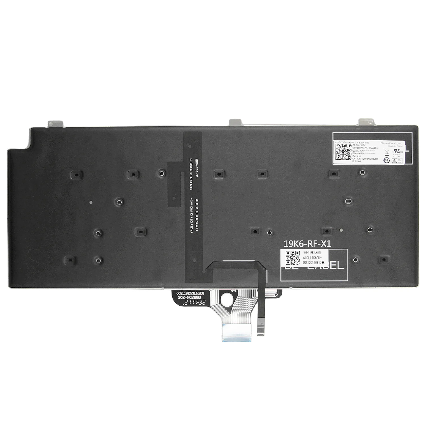 100% asli baru AS untuk Dell Latitude 13-7310 P33S 01VJ7V Keyboard Laptop Inggris