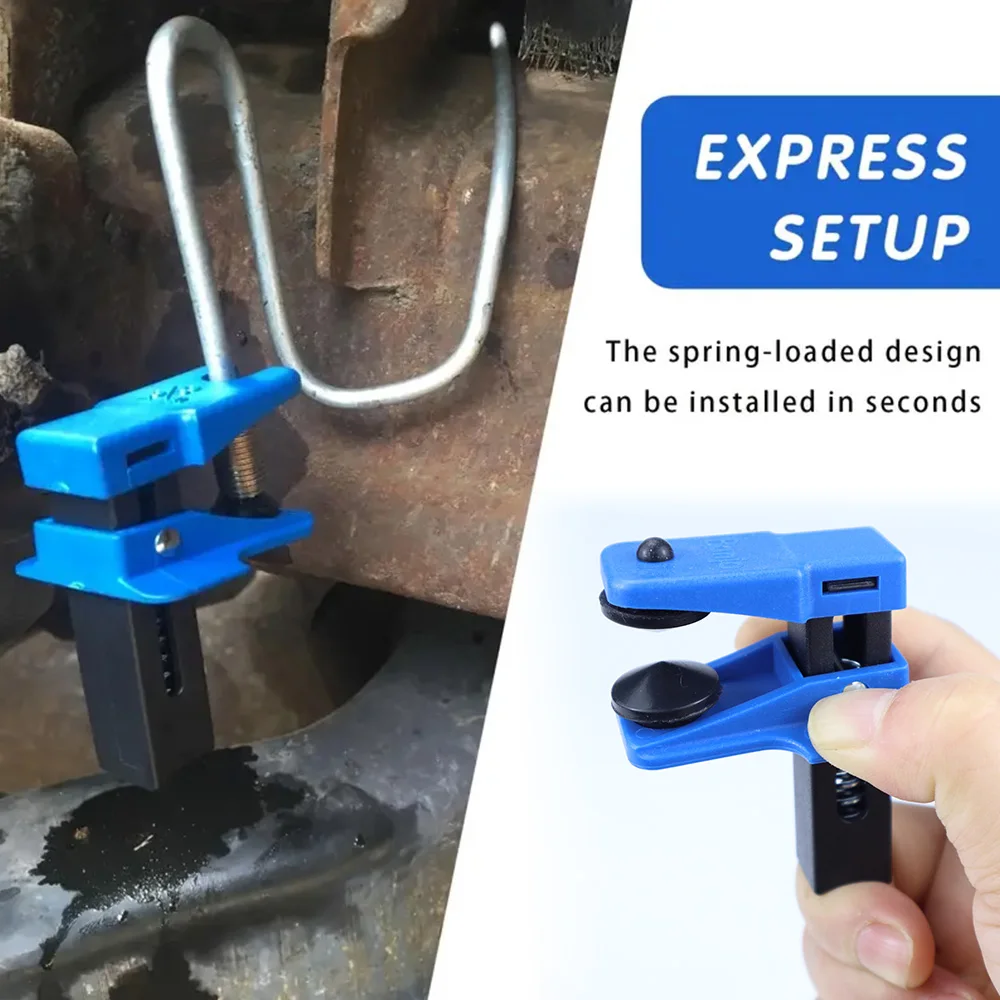 4Pcs Car Brake Oil Pipe Plug Tool Leak Proof Brake Lines Stoppers Prevent Oil Spills Automotive