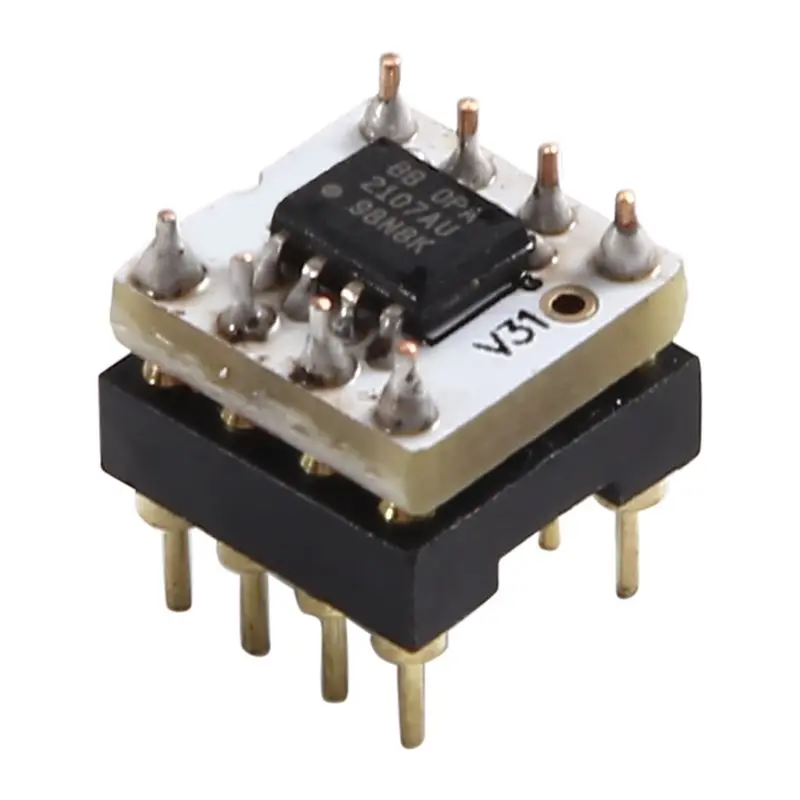 ABGN OPA2107AU Dual Operational Amplifier, Direct Insert DIP-8 For DIY Audio, High-End Vocal Reference, 