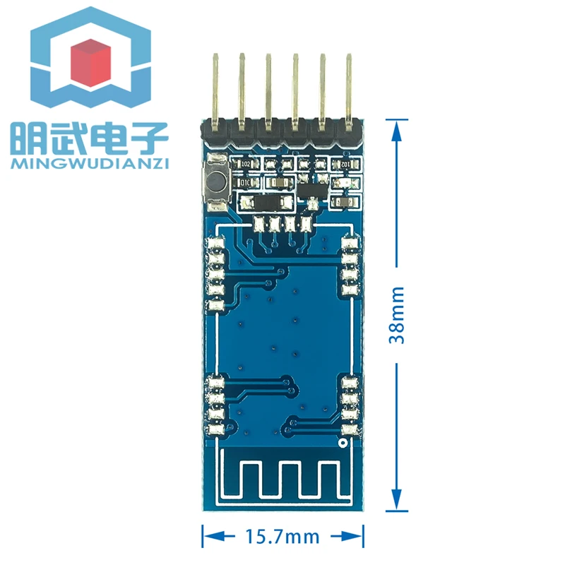 Low Power Consumption Anti-reverse Connection Bluetooth Serial backplane, With Enable And Clear Button Bluetooth Expansion Board