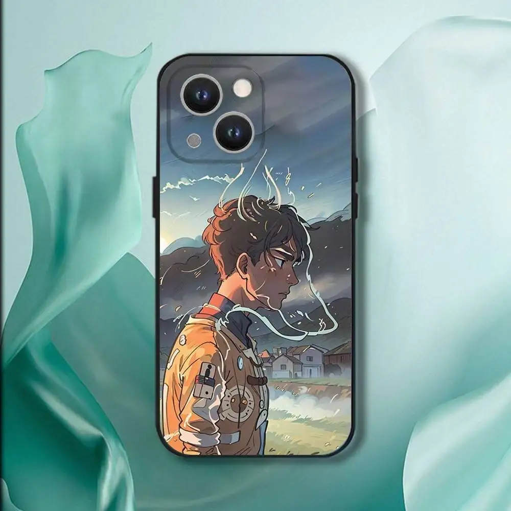 La funda de teléfono F-Foxhole Court AFTG para iPhone 17,16,15,14,13,12,11,Pro,XS,Max,XR,Plus,E,SE4,Mini cubierta suave negra