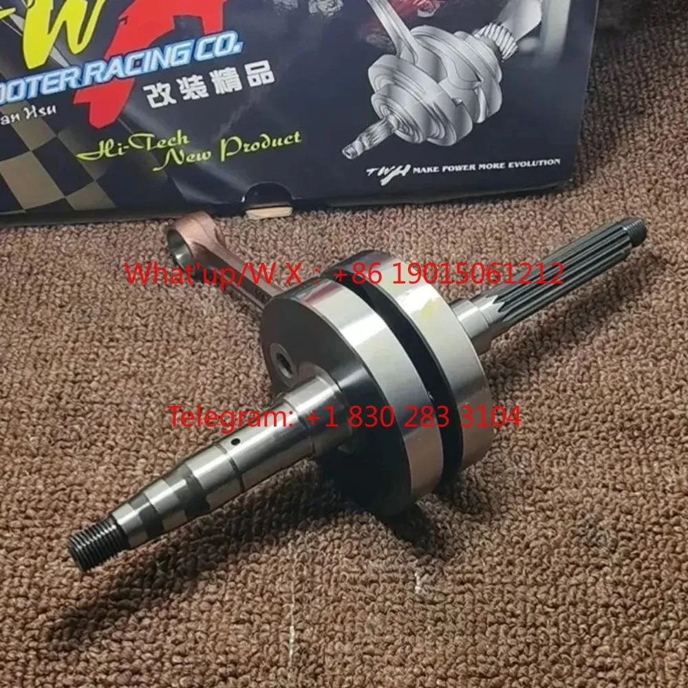 product  Genuine Taiwan TWH punctual BWS100 duck 100 modified crankshaft 53mm pull 520 bakelite crankshafts