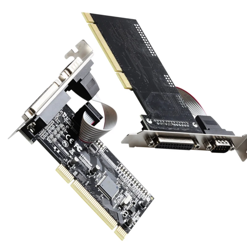 

Расширение Последовательная карта PCI 1 последовательный порт Параллельный порт Карта расширения Конвертер док-станции Карта адаптера PCI Адаптер карты Riser