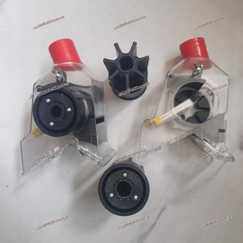 Fertilizer sprayer, seeder, fertilizer box with brush, adjustable fertilizer box, polycarbon material